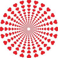 Love Shape Art for Trendy and Aesthetic Design Projects vector