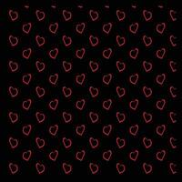 Soft romantic seamless heart pattern perfect for design collections vector