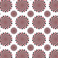 minimal love shape repeat pattern for fashion and print vector