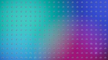 A blue and green background with dots on it video