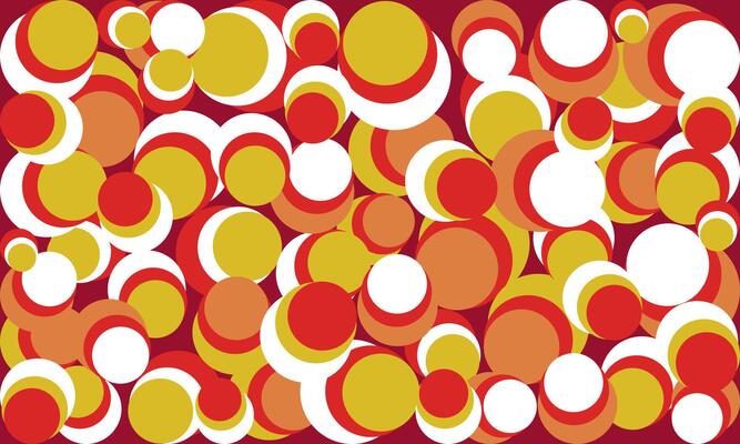 Round Seamless Pattern