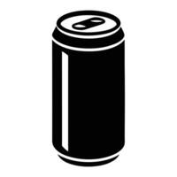 a can of soda on a white background vector