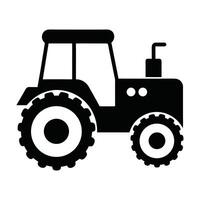 tractor icon on white background. vector