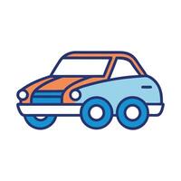 car icon illustration on white background vector