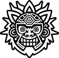 A solid style icon of inti raymi symbol vector