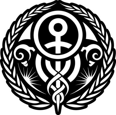 The emblem of the medical school of the university of miami