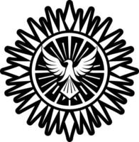 The symbol of the church of england vector