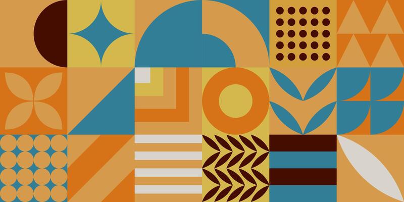 Geometric Vesak Day Background