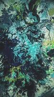 Colorful paint splatter background with explosions of vibrant splashing color. Full HD and looping textured abstract art background. Vertical animation. video