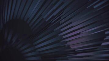 Dark dynamic abstract background animation with layered geometric lines radiating from a central point. Ideal for futuristic or tech projects. This sleek modern background is full HD and and looping. video