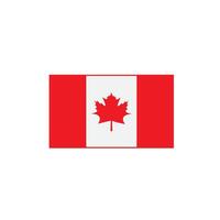 The red maple leaf from the Canadian flag. vector