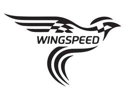 Stylish Wingspeed Logo Design for Racing Enthusiasts vector
