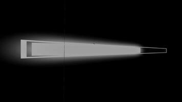 Loading Bar on Black Background video