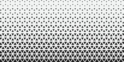 Geometric triangle pattern design on white background vector