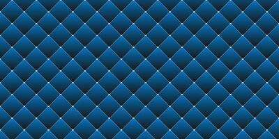 Abstract geometric blue background with square shape pattern vector