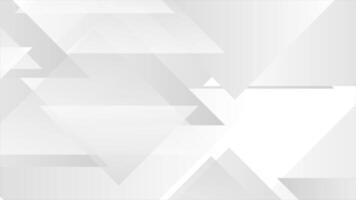 Grey abstract tech geometric animation video