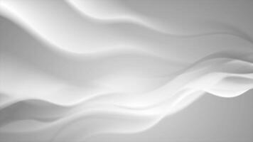 Grey abstract elegant futuristic waves animation video