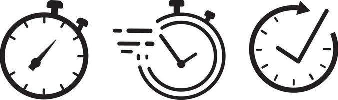 Isolated time clock icon, symbol illustration design. vector