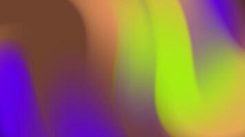 Animated background with yellow green orange gradient suitable for presentations, social media content, and web design projects video