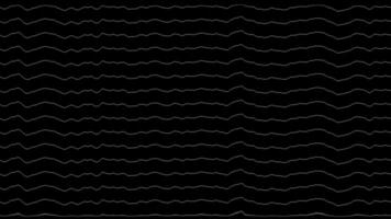 wavy Grid Animation on Black Background for Creative Backdrop video