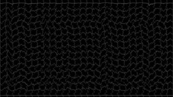 Dynamic Grid Animation on Black Background for Creative motion Backdrop video