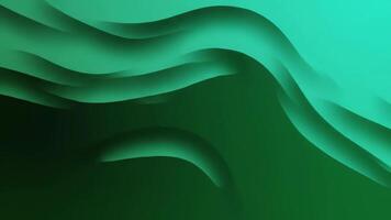Gradient Wave Motion Background Visual, Fluid Abstract Design with Organic Shapes video