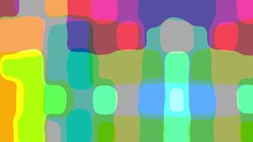 Abstract Colorful Background With Curvy Shapes Animation video