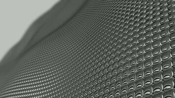 Elite Floating Background, Blur Effect, Waves of Silver Rounded Cubes, Unique Design, Reflection, Exclusive, Colors video