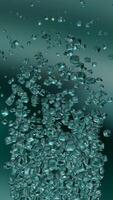 Light Green Cubes, Elite Template, Colors, Vertical Background, Unique Design, Exclusive, Rotation video