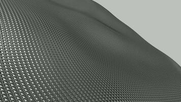 Waves of Silver Rounded Cubes, Elegant Floating Background, Exclusive, Colors, Reflection, Unique Design video