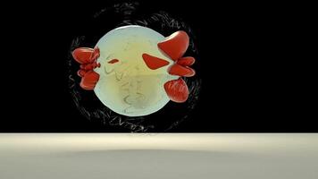 Spherical Fun Shape 3D Rendering video