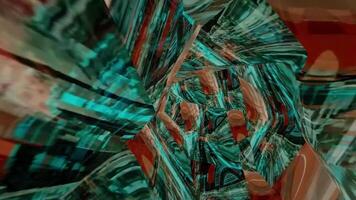 Abstract Cosmic Tunnel Digital Rendering video