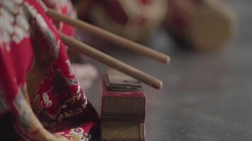 A musical performance of Gambang Kromong, a traditional Betawi orchestra from Jakarta that blends gamelan instruments with Chinese instruments like the sukong, tehyan, and kong'ahyan. video