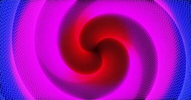 A tunnel of spiraling colored lines. Abstract animation.45 video