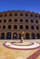 Detail of the Bullring building in Valencia, Spain photo