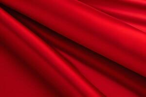 Study on Red Silk Drape photo