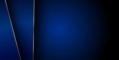 blue gradient color with silver list geometric triangle background overlap layer on black space for text and square background design. eps10 vector