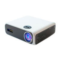 Compact Portable Projector with Modern Design and Bright Lens png