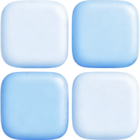 Light Blue Rounded Square App Icon png