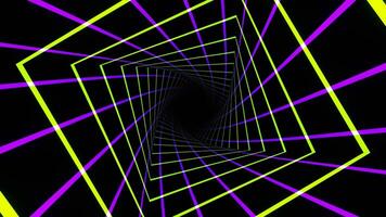 Purple and Green Moving Bright Elements Background VJ Loop in 4K video
