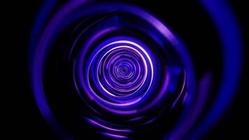 Purple Floating Circles Background VJ Loop in 4K video