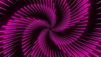 Pink Circular Duable Laser Show Background VJ Loop in 4K video