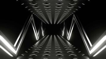 White Fast Futuristic Abstract Moving Background VJ Loop in 4K video