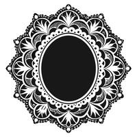 Intricate Lace Frames for Oval Photo Frames Laser Cut Templates vector
