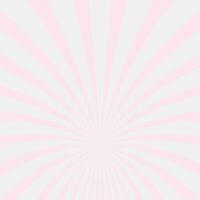 Pink Radial Sunburst Background with Soft Pastel Tones and Abstract Retro Design vector