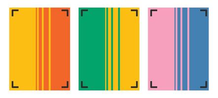 background retro unique design abstract vector