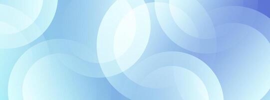 A blue and white abstract background with circles vector