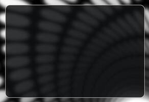 A black and white image of a circular pattern video