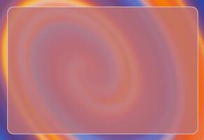A colorful abstract background with a square frame video
