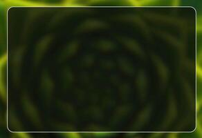 A green and yellow square with a circular shape video